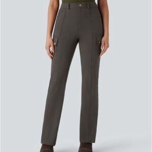 HALARA DayStretch Mid Rise Pockets Hiking Cargo Bootcut Pants Halo Tek Air XSP